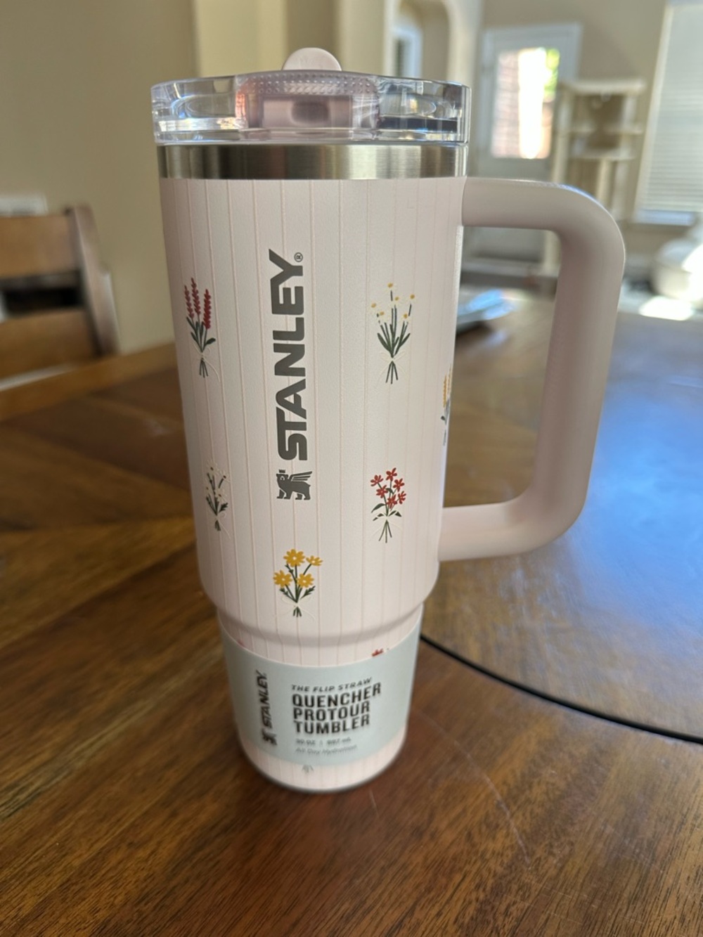 NEW UNRELEASED Stanley Rose Quartz Bouquets Protour 30oz Pink Spring Floral